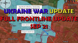 Ukraine War Update (20230921): Full Frontline Update