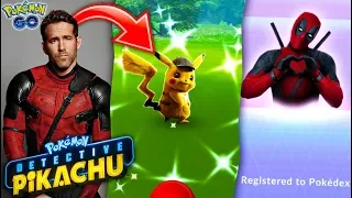 HOW TO CATCH RYAN REYNOLDS IN POKÉMON GO! (Detective Pikachu Update)