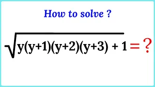 A Nice Square Root Math Simplification