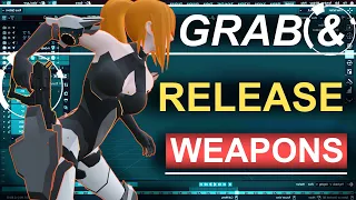 Blender 2.83 : Grab & Release Weapons (In 60 Seconds!!!)