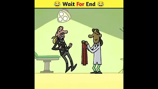 🤣 Wait For End 🤣 | Animated Funny Story #shorts #trending #viral #animatedstories #funny #cartoon