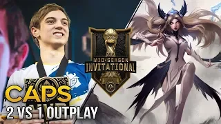 Caps 2vs1 outplay with Irelia | League of Legends MSI 2019 | G2 Esports vs Team Liquid