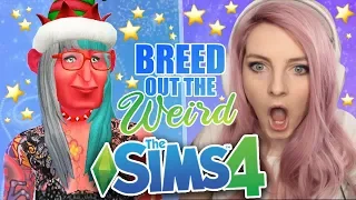 Sims 4 Breed out the Weird Challenge.... fail.