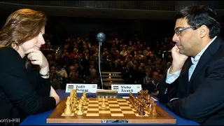 Judit Polgar vs Viswanathan Anand • Melody Amber - Monaco, 1993