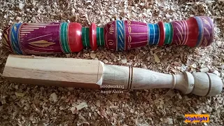 amazing beautiful wood designs march 2024 || wood Lathe Machine || wood Turning Process