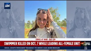 Star Israeli swimmer lost life protecting others on Oct. 7