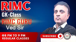 GK 📗📙|| Sainik School Exam 🏢||🎒 Class VI 🎒 || 👉 G.K By Ved Sir...👨‍🏫