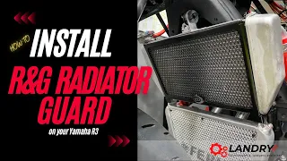 HOW-TO: Install an R&G Radiator Guard on your R3