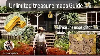 Red Dead Online Unlimited treasure maps Guide.