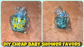 DIY cheap baby shower favors pt.1| CreationsByKiaa