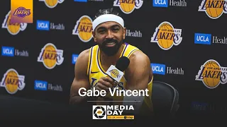 Lakers Media Day 2023 - Gabe Vincent Press Conference