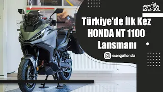 Türkiye'de İlk kez HONDA NT 1100 Lansmanı Esengül Honda