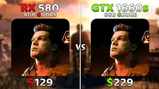 RX 580 vs GTX 1660 Super / 1660s | 10 Games Tested🔥