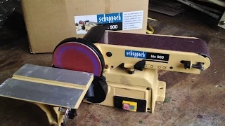 Scheppach BTS900 Belt and Disc Sander.