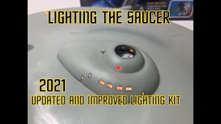 Lighting the 1:350 TOS Enterprise Saucer