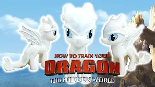 LIGHT FURY How to Train Your Dragon 3 - My Little Pony Custom DIY Tutorial