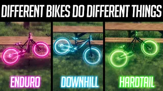 The Different Bike DO Different Things Descenders