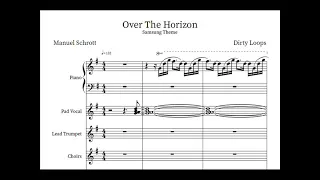 Dirty Loops - Over The Horizon - Transcription