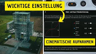 DJI Mini 3 Pro | WICHTIGE Einstellung für BESSERE cinematische Videos | Expo | Tutorial deutsch