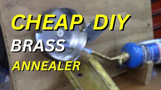 Build your own brass case annealer from scrap parts.