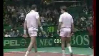 Leconte Forget Flach Seguso Davis Cup 1991 2