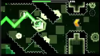 Geometry Dash Eazy level (Whipped Cream by iIFrostIi)