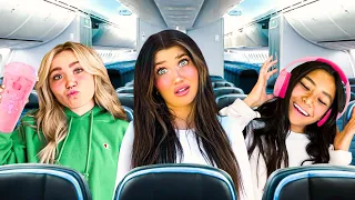 STUCK on an AIRPLANE with my SiBLiNGS for 6 HRS! *im scared*