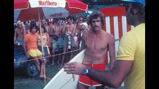 Rare Footage of Michael Peterson Winning the 1977 Stubbies at Burleigh