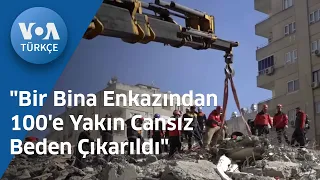 "Bir Bina Enkazından 100'e Yakın Cansız Beden Çıkarıldı"| VOA Türkçe
