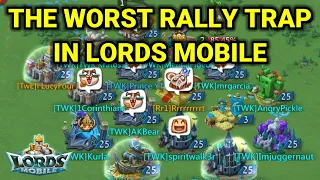 We TROLLED The WORST Rally Trap Bait Ever! - Lords Mobile