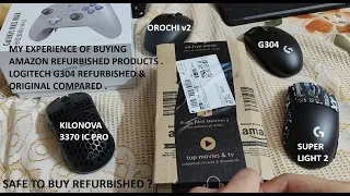 My Experience of Buying Amazon Refurbished Products | Logitech G304 & More | Gaming Mouse Overview