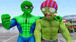 SpiderNick vs Doctor Miss T Rescue Tani In hand Zombie - Scary Teacher 3D Sad Story Family