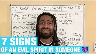 7 Signs Of An Evil Spirit In Your Life