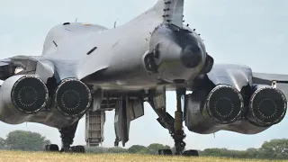 Starting and Loading US $320 Million Massive B-1 Lancer