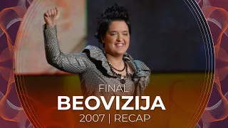 Beovizija 2007 (Serbia) | Final | RECAP