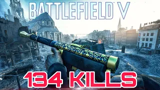 Battlefield V 134 Kills with Iron Sight Suomi on Devastation Conquest