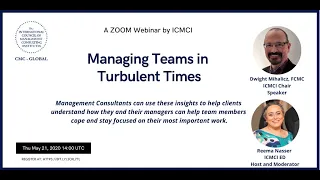 Managing Teams in Turbulent Times