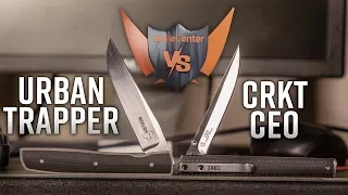 Boker Plus Urban Trapper vs CRKT CEO: Battle of the Board Room Knives