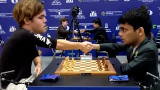 Magnus Carlsen vs Nihal Sarin | World Blitz Chess Championship 2023