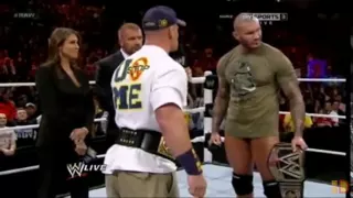 John Cena: WHO IS CHAMPION? - John Cena vs. Randy Orton
