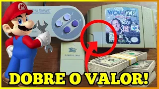 Como Deixar O Super Nintendo, Controle, Cartucho Amarelado, Na Cor Original! Retrobrigth