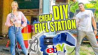 Cheap and Easy DIY Home Fuel Station