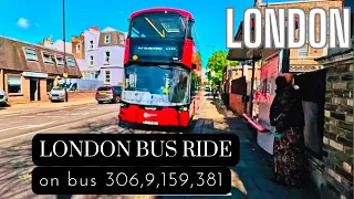 From West to East: London Bus Adventure from Acton to Canada Water