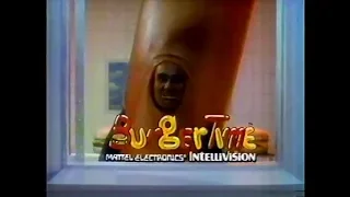 1983 - Intellivision Burger Time - Help Me Commercial