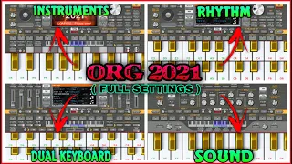 ORG 2021 Piano Settings Tutorial | Very Easy | Musical Aniket