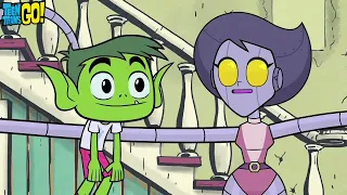 robotic elastic mom girl | Teen Titans go season 8 Ep 17