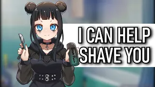 Goth Girlfriend Shaves Your Head (Balding Reassurance)