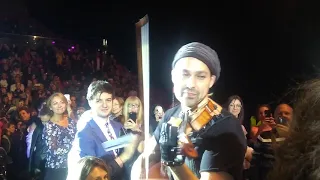 David Garrett passing in the audience - Sofia, Bulgaria, 29/09/2019
