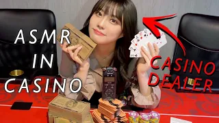 ASMR AT THE CASINO ♠️