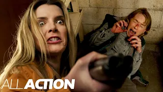 Crystal Kills The Crazy Gas Station Couple | The Hunt (2020) | All Action